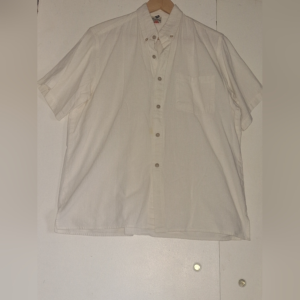 Cream Button-Up Shirt - Picture 6 of 6